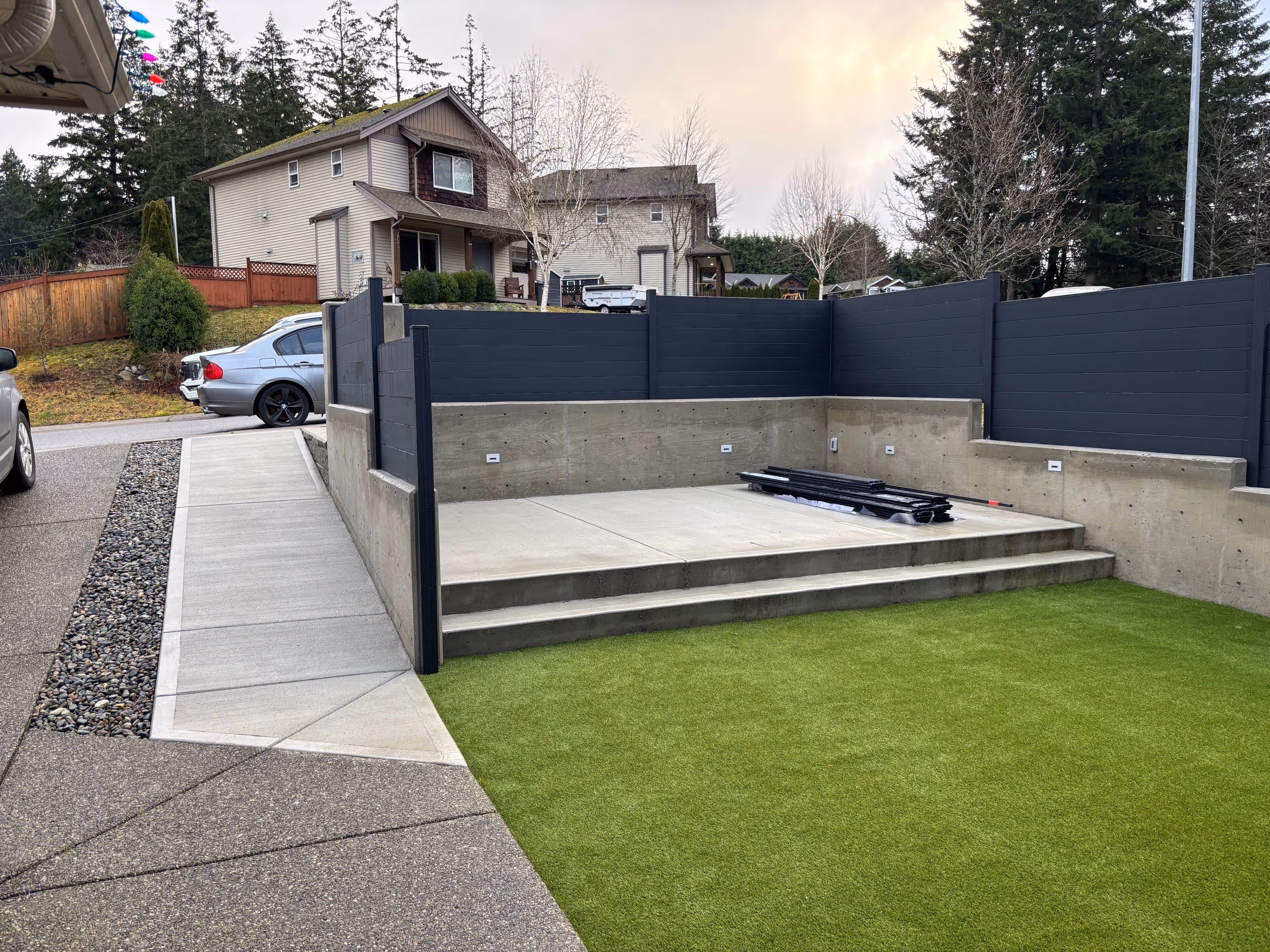 Maxx Contracting project on central Vancouver Island